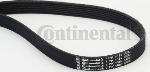 Continental CTAM 7 PK 1687 - Ozubený klinový remeň parts5.com