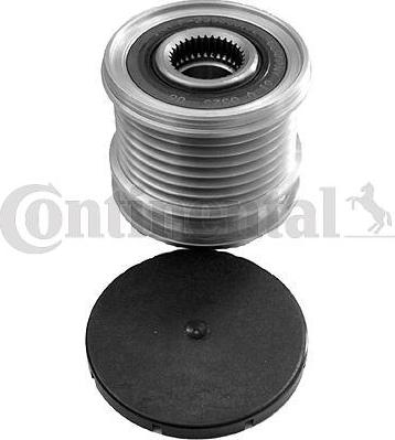 Continental CTAM AP9075 - Polea, alternador parts5.com