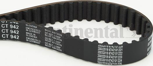 Continental CTAM CT 942 - Curea de distributie parts5.com