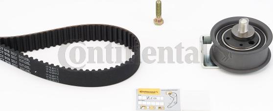 Continental CTAM CT 919 K2 - Komplet zupčastog kaiša parts5.com