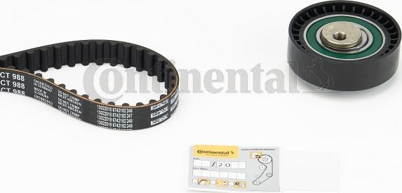 Continental CTAM CT 988 K3 - Set curea de distributie parts5.com