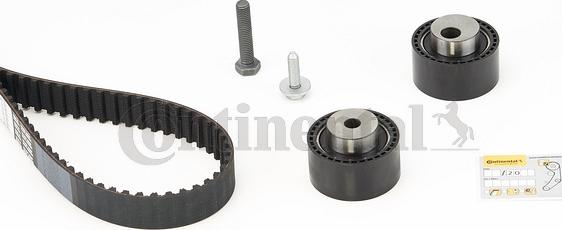 Continental CTAM CT987K1 - Komplet (kit) zobatega jermena parts5.com