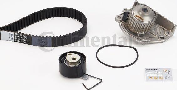 Continental CTAM CT 974 WP1 - Bomba de agua + kit correa distribución parts5.com