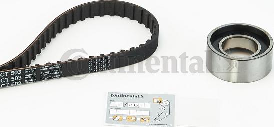 Continental CTAM CT503K1 - Set curea de distributie parts5.com