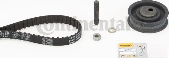 Continental CTAM CT 637 K1 - Timing Belt Set parts5.com