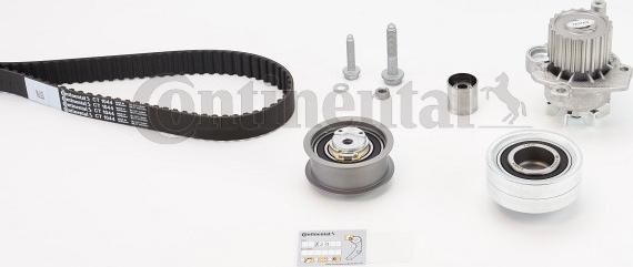 Continental CTAM CT 1044 WP2 - Water Pump & Timing Belt Set parts5.com