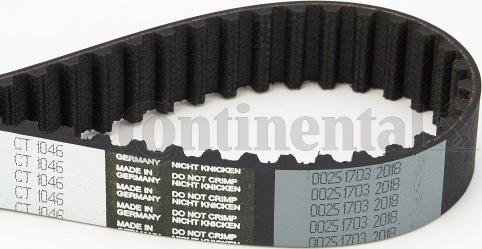 Continental CTAM CT 1046 - Fogasszíj parts5.com