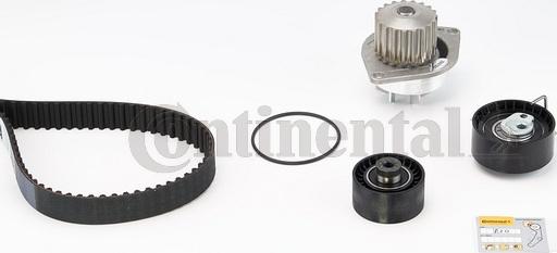 Continental CTAM CT1065WP2 - Set pompa apa + curea dintata parts5.com