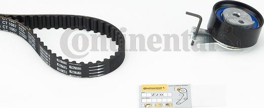 Continental CTAM CT 1067 K1 - Hammashihnasarja parts5.com