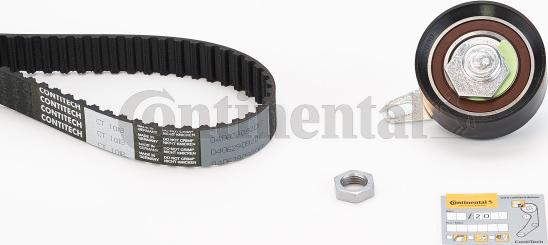 Continental CTAM CT 1018 K1 - Комплект ангренажен ремък parts5.com