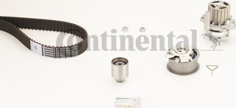 Continental CTAM CT1028WP4 - Set pompa apa + curea dintata parts5.com