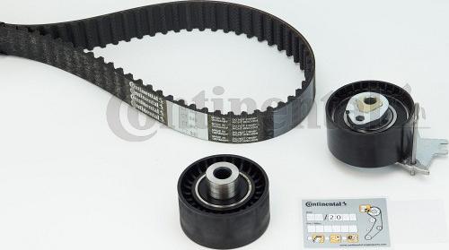 Continental CTAM CT 1140 K2 - Komplet zupčastog kaiša parts5.com