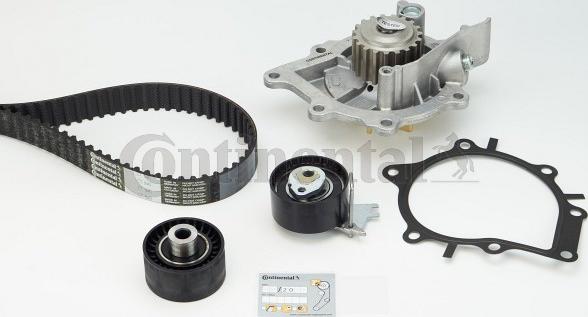 Continental CTAM CT 1140 WP2 - Vízpumpa + fogasszíj készlet parts5.com