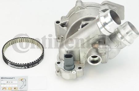 Continental CTAM CT1143WP3 - Set pompa apa + curea dintata parts5.com