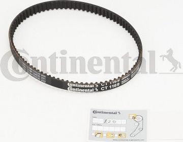 Continental CTAM CT 1169 - Zupčasti kaiš parts5.com