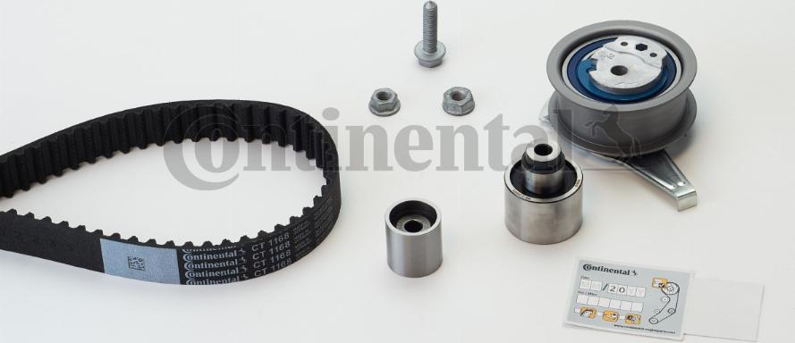 Continental CTAM CT 1168 K4 - Σετ οδοντωτού ιμάντα parts5.com