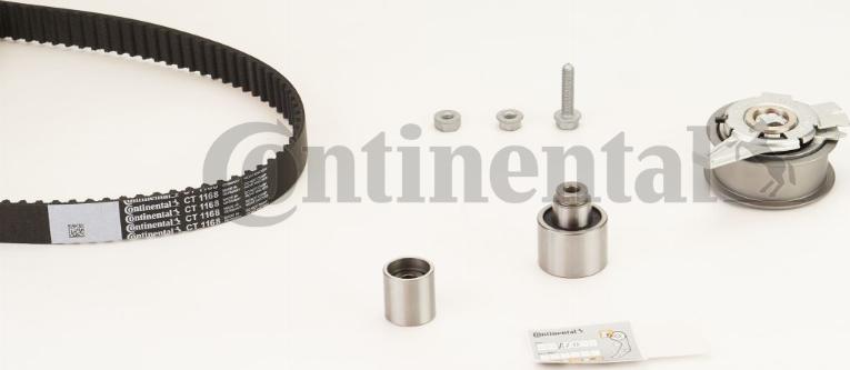 Continental CTAM CT 1168 K5 - Timing Belt Set parts5.com