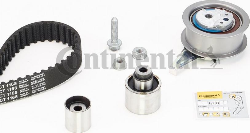 Continental CTAM CT 1168 K1 - Σετ οδοντωτού ιμάντα parts5.com