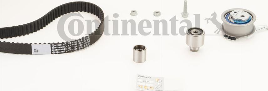 Continental CTAM CT 1168 K3 - Σετ οδοντωτού ιμάντα parts5.com