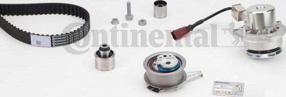 Continental CTAM CT 1168 WP9 - Set pompa apa + curea dintata parts5.com