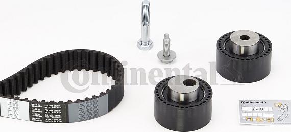 Continental CTAM CT 1100 K2 - Kit de distribution parts5.com