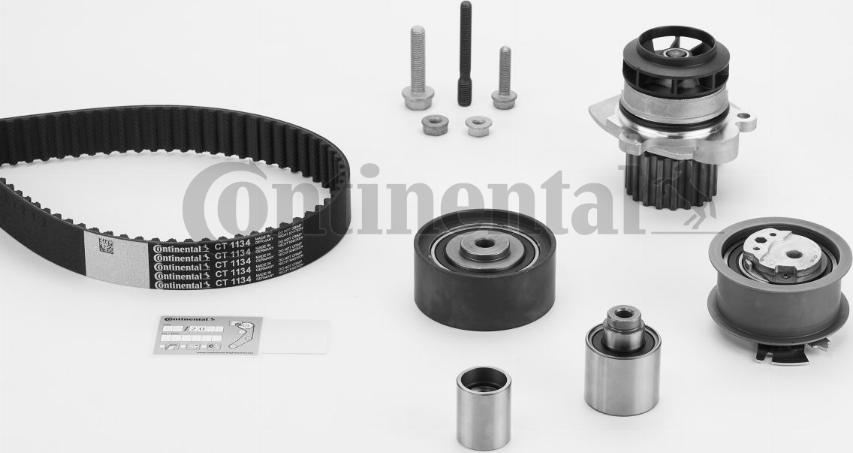 Continental CTAM CT1134WP1 - Vodna crpalka+kit-komplet zobatega jermena parts5.com