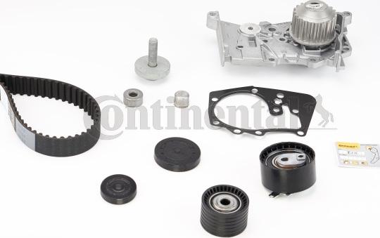 Continental CTAM CT 1179 WP3 - Pompa wodna + zestaw paska rozrządu parts5.com