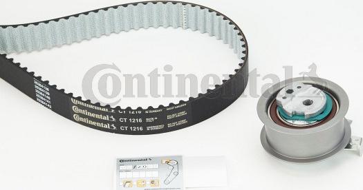 Continental CTAM CT 1216 K1 - Komplet (kit) zobatega jermena parts5.com