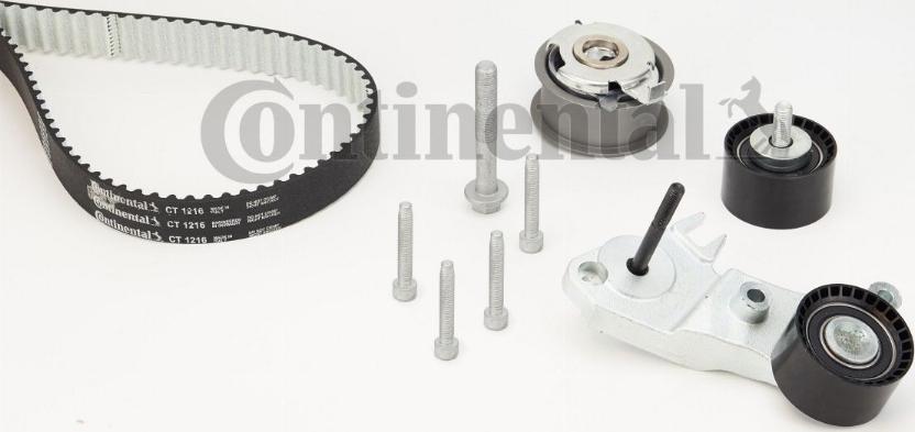 Continental CTAM CT1216K2 - Komplet (kit) zobatega jermena parts5.com