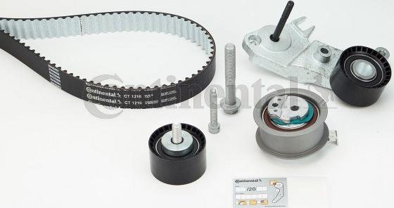 Continental CTAM CT1216K2 - Hammasrihma komplekt parts5.com