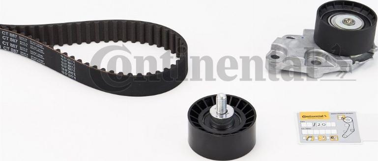 Continental CTAM CT 887 K1 - Σετ οδοντωτού ιμάντα parts5.com