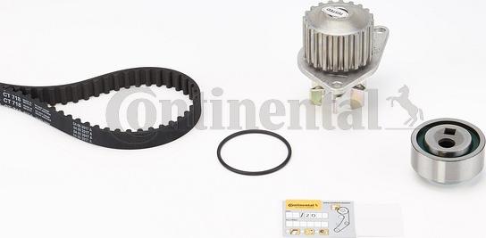 Continental CTAM CT718WP1 - Pompe à eau + kit de courroie de distribution parts5.com