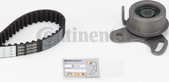 Continental CTAM CT 738 K2 - Set curea de distributie parts5.com