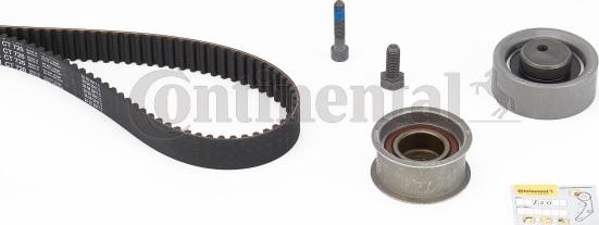 Continental CTAM CT 726 K2 - Komplet (kit) zobatega jermena parts5.com