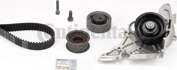 Continental CTAM CT726WP2 - Set pompa apa + curea dintata parts5.com