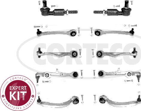 Corteco 49401202 - Set reparatie, bara stabilizatoare parts5.com