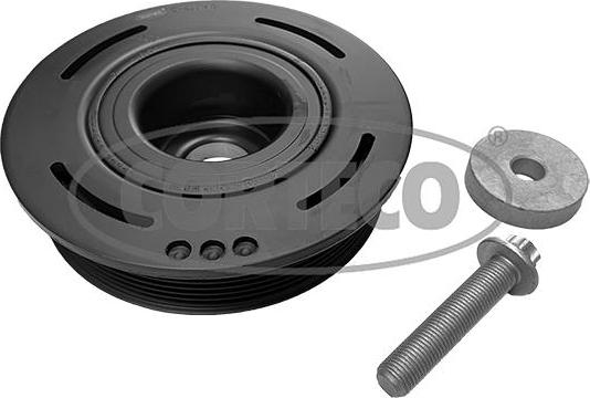 Corteco 49104550 - Koło pasowe, wał korbowy parts5.com