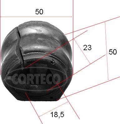 Corteco 49371890 - Cuzinet, stabilizator parts5.com