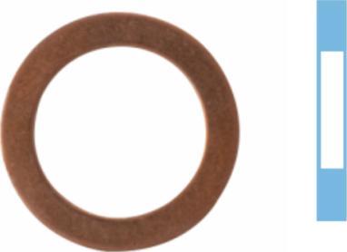 Corteco 005569S - Tesnilni obroc, cep za izpust olja parts5.com