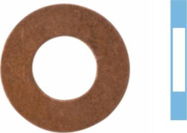 Corteco 005696S - Seal Ring, oil drain plug parts5.com