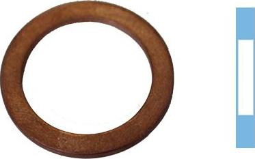 Corteco 005666S - Seal Ring, oil drain plug parts5.com