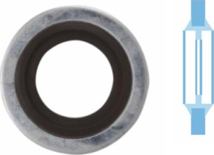 Corteco 006337S - Seal Ring, oil drain plug parts5.com