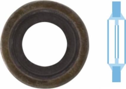 Corteco 008798S - Seal Ring, oil drain plug parts5.com