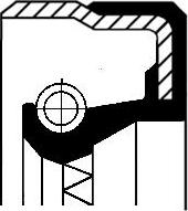 Corteco 01033977B - Simering, diferential parts5.com