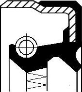 Corteco 01029144B - Simering, diferential parts5.com