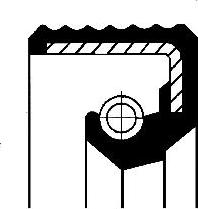 Corteco 01012588B - Simering, arbore secundar parts5.com