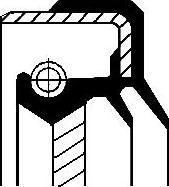 Corteco 01027965B - Simering, diferential parts5.com