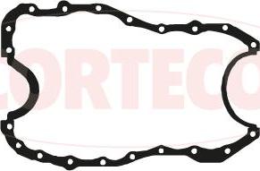 Corteco 028121P - Gasket, oil sump parts5.com