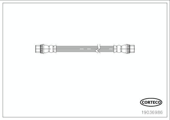 Corteco 19036986 - Brake Hose parts5.com