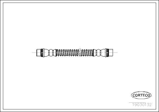 Corteco 19030132 - Furtun frana parts5.com